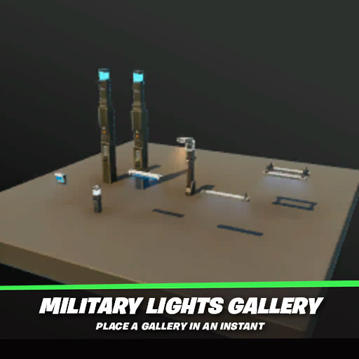 MILITARY LIGHTS GALLERY V17.50 ФОРТНАЙТ (FORTNITE)