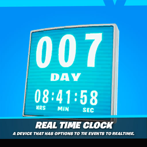 REAL TIME CLOCK V17.50 ФОРТНАЙТ (FORTNITE)